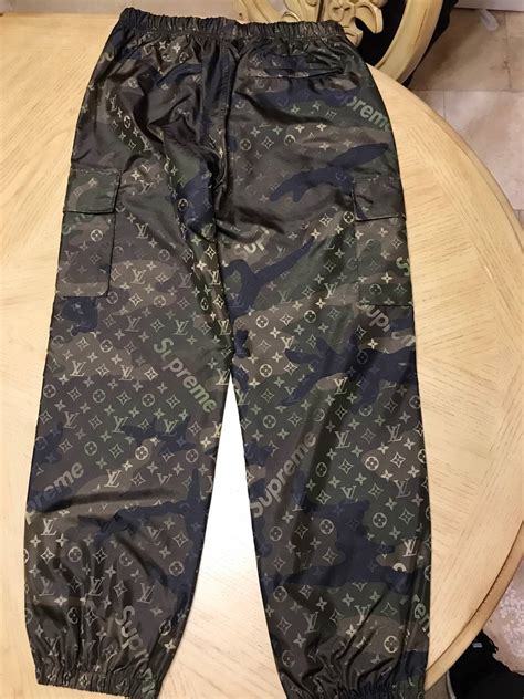 supreme x louis vuitton track pants replica